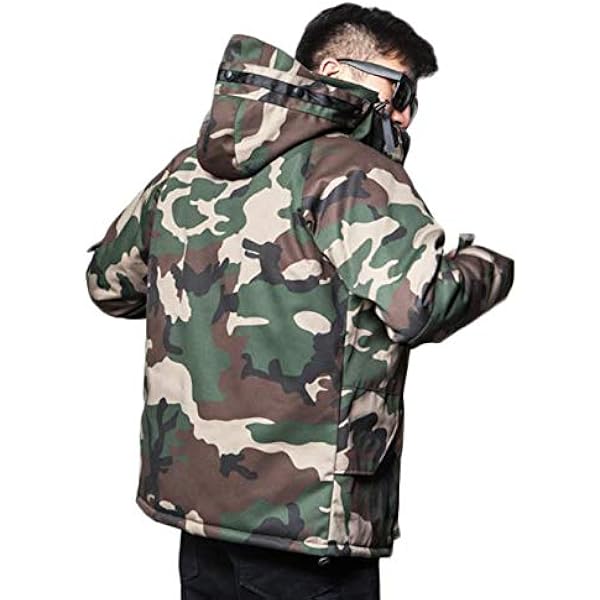 COCOLOBLAND 迷彩柄 フード付きアウター L COCOLOBLAND 迷彩柄 フード付きアウター L